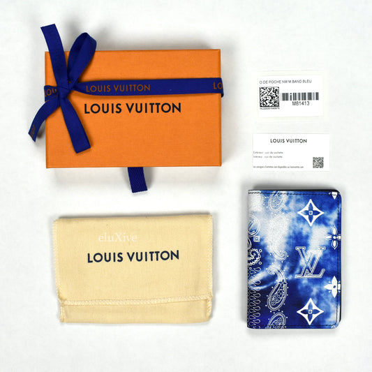 Louis Vuitton - Bandana Monogram Leather Pocket Organizer