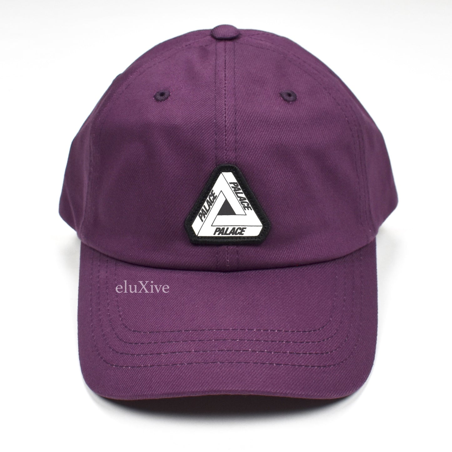 Palace - Tri-Ferg Logo Rubber Strap Hat (Purple)