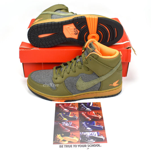 Nike - Dunk High CMFT PRM 'Swoosh Sporting Club' (Olive)