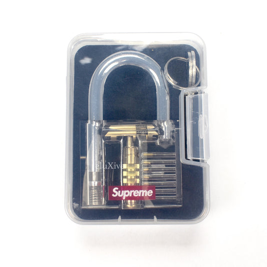 Supreme - Transparent Box Logo Lock