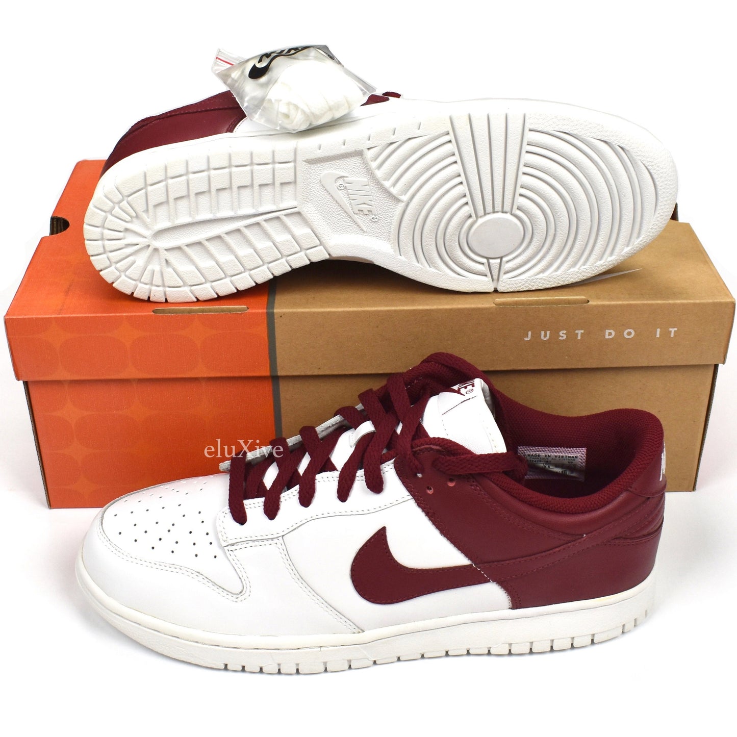 Nike - Dunk Low Leather 'Aggies' (White/Team Red)