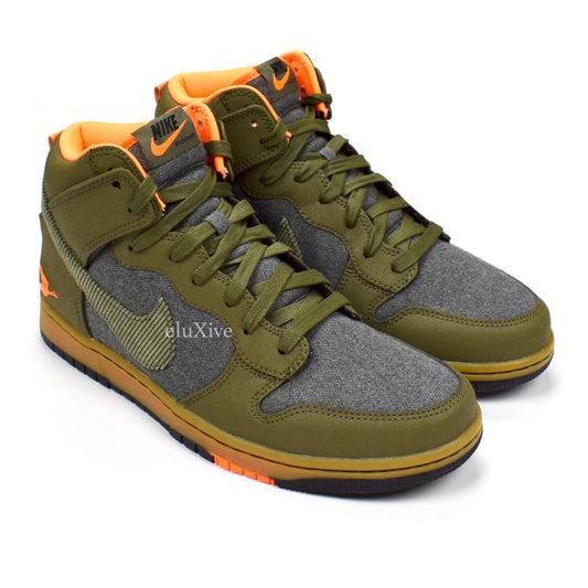 Nike - Dunk High CMFT PRM 'Swoosh Sporting Club' (Olive)