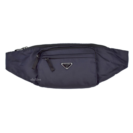 Prada - Navy Nylon Waist Bag