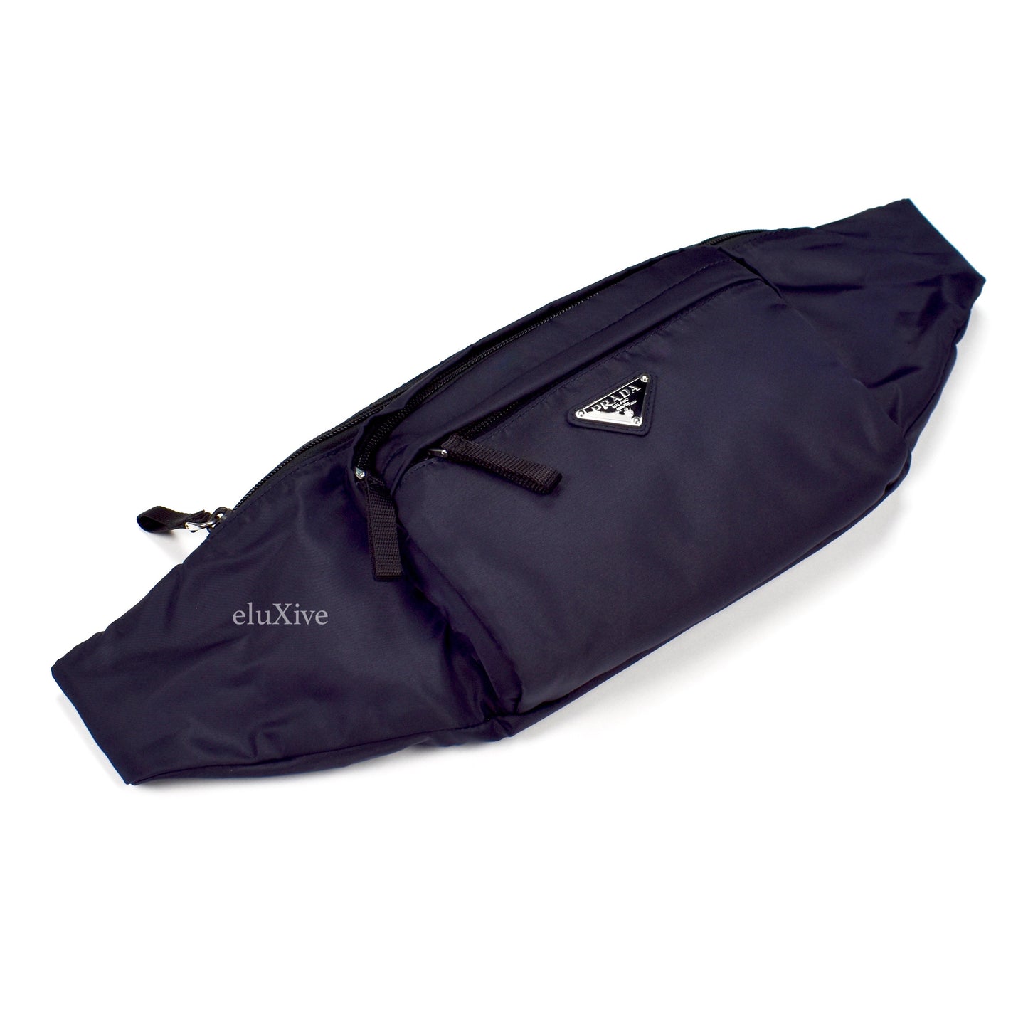 Prada - Navy Nylon Waist Bag