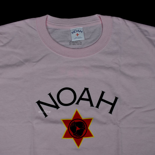 Noah x Bob Marley - Pink Tuff Gong Core Logo T-Shirt
