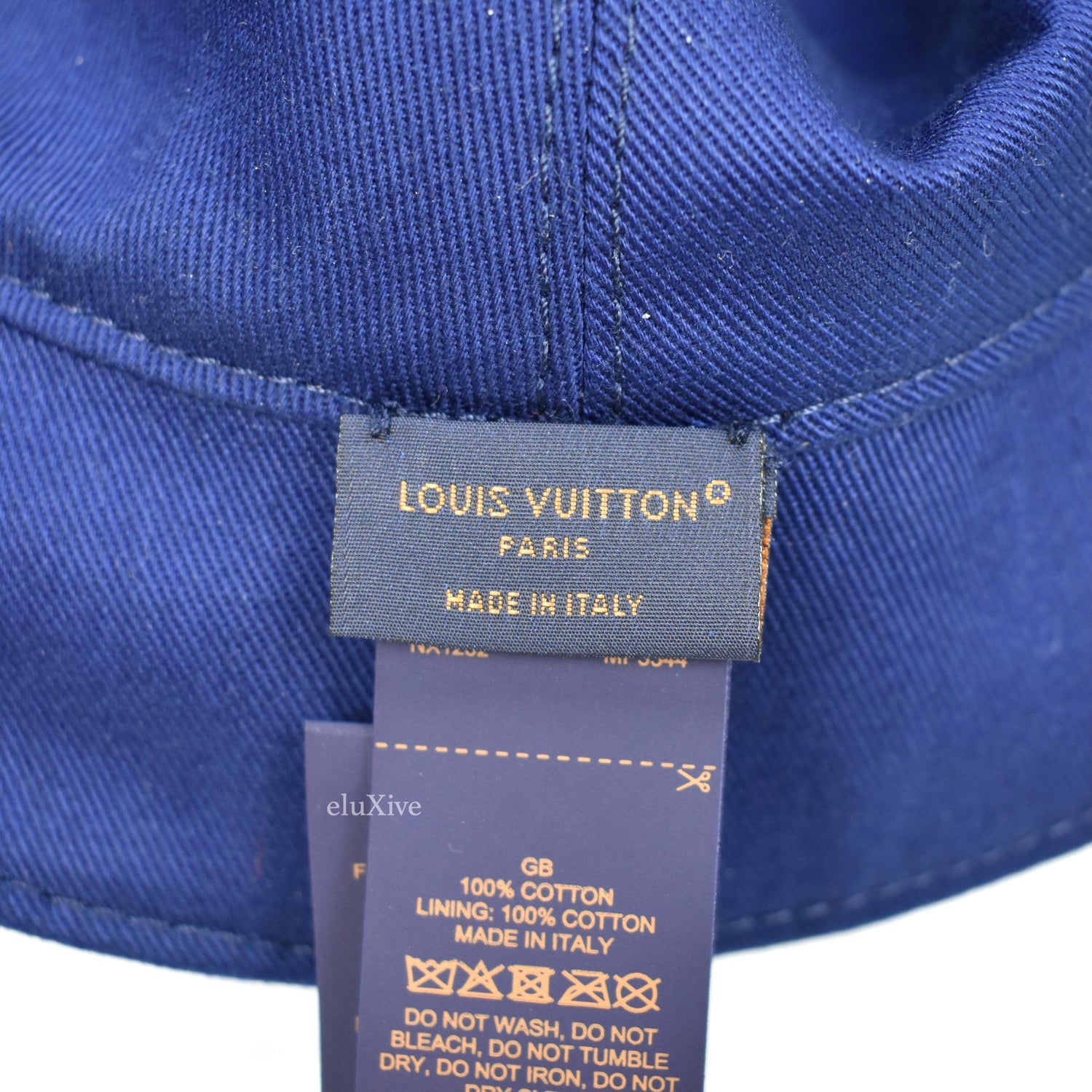 Louis Vuitton Bucket Hat Bonnet Monogram Essential Reversible Blue