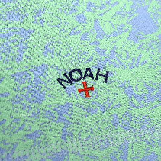 Noah - Blue 'Enjoy Life' Fish Print Shorts