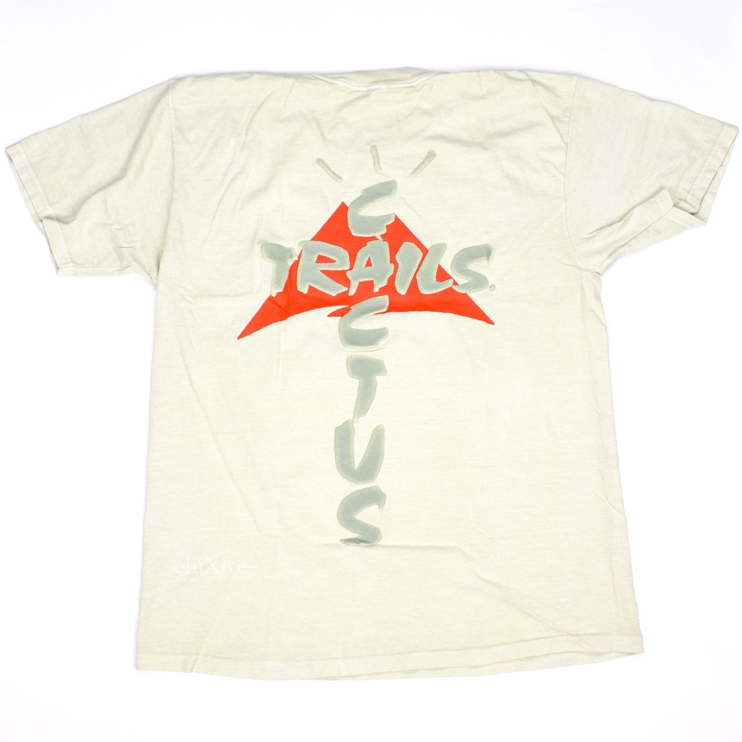 Travis Scott - Cactus Jack Trails Assn Logo T-Shirt (Cream)