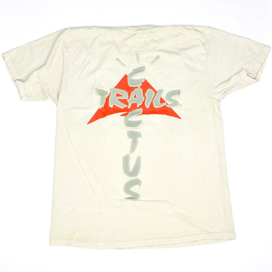 Travis Scott - Cactus Jack Trails Assn Logo T-Shirt (Cream)