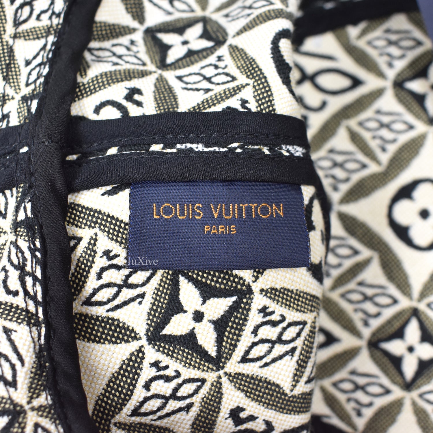 Louis Vuitton Monogram Jacquard Since1854 Bob Bucket Hat Logo MP2828 Navy  YDEYMN