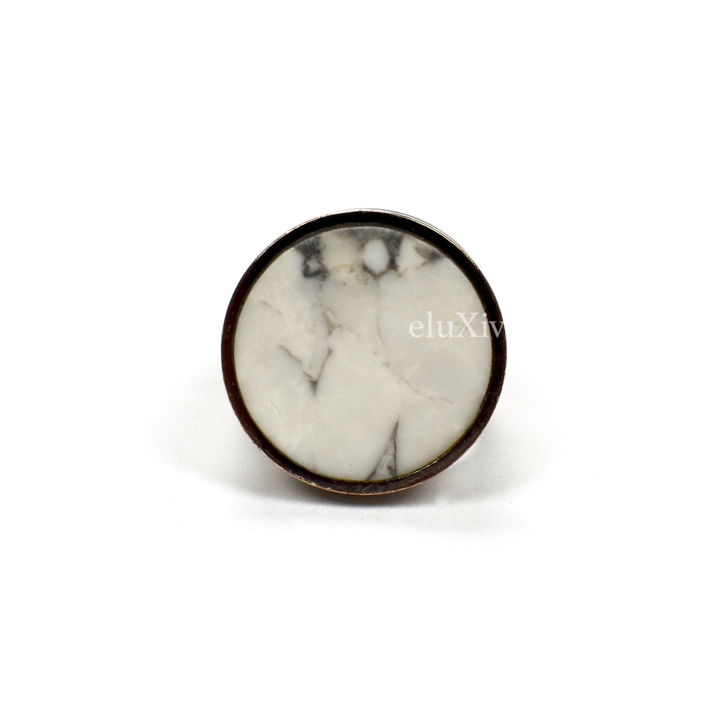 Givenchy - Round Marble Chevaliere Ring