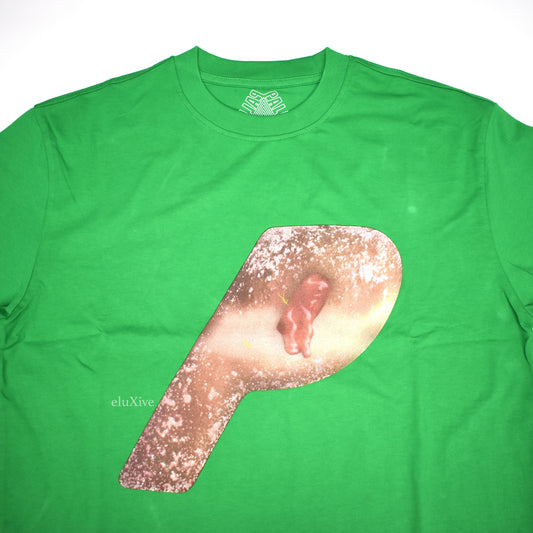 Palace - Jam Fam Jelly Donut P-Logo T-Shirt (Green)