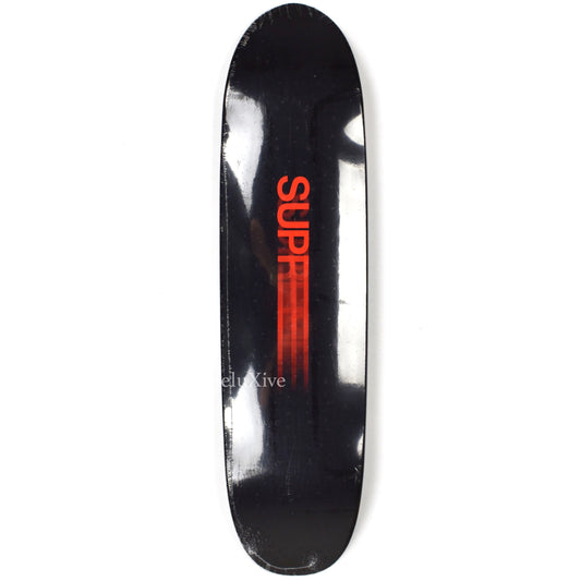 Supreme - Black Motion Logo Skate Deck