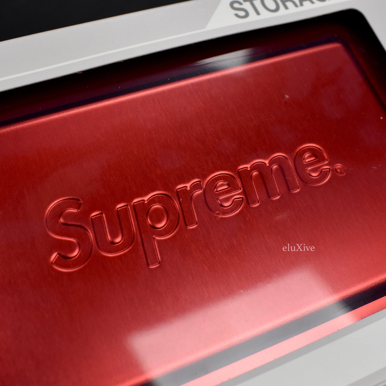 Supreme x Sigg - Red Box Logo Aluminum Metal Storage Box (Small