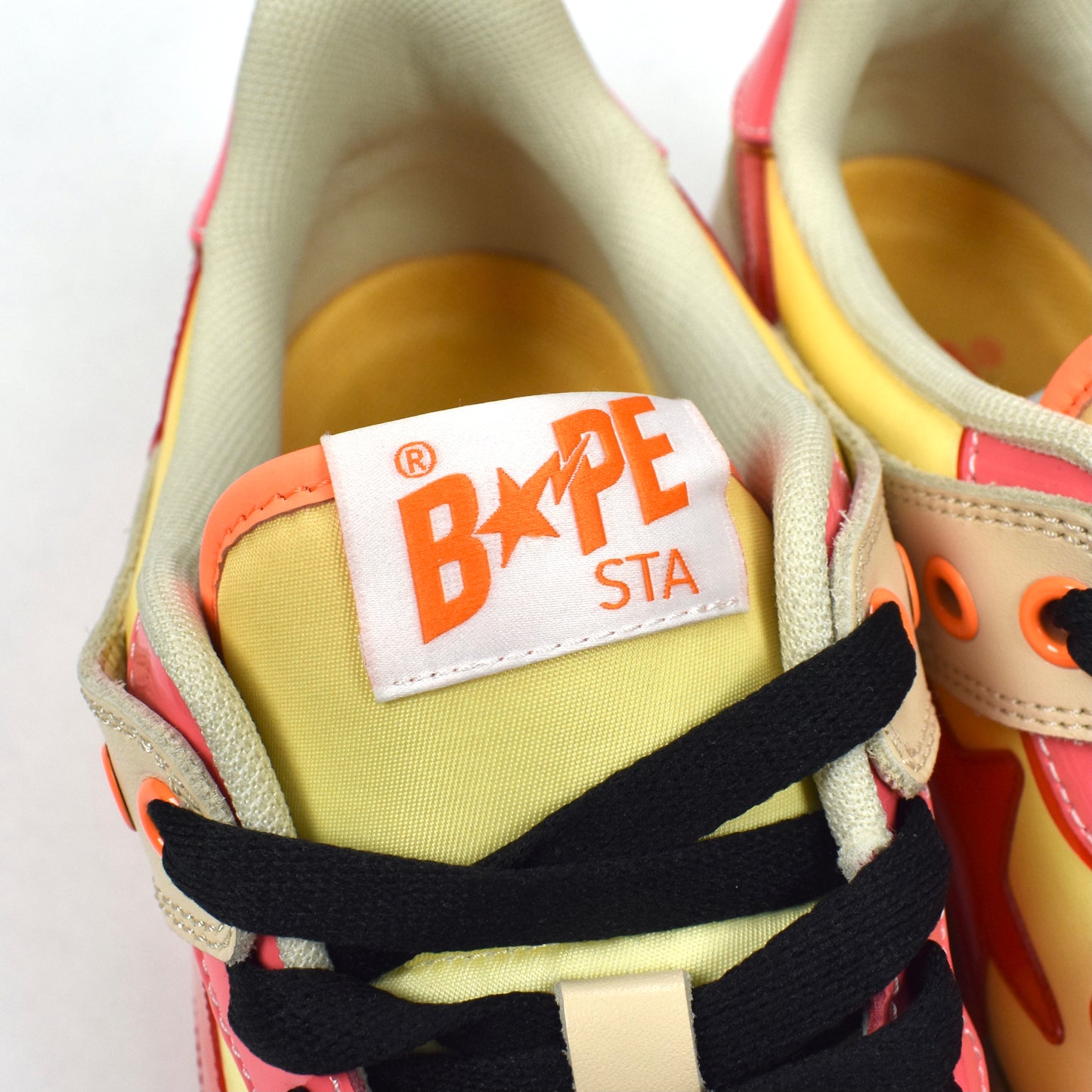 Bape - SK8 STA Sneakers (Orange/Pink/Tan)