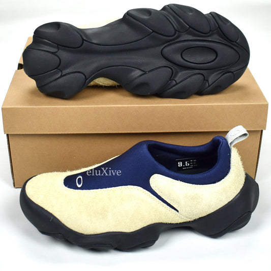 Brain Dead x Oakley Factory Team - Flesh Sneakers (Sand/Navy)