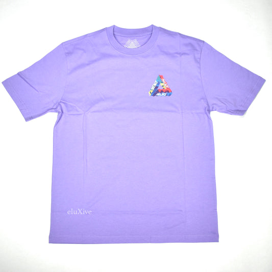 Palace - Tri-Visions Wavy Logo T-Shirt (Purple)
