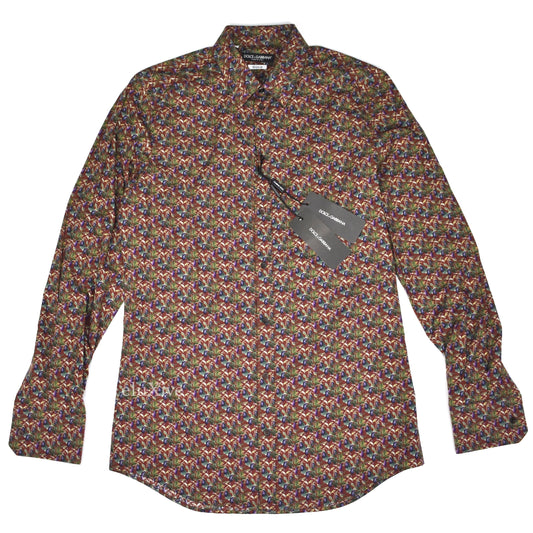 Dolce & Gabbana - Eggplant Print Shirt