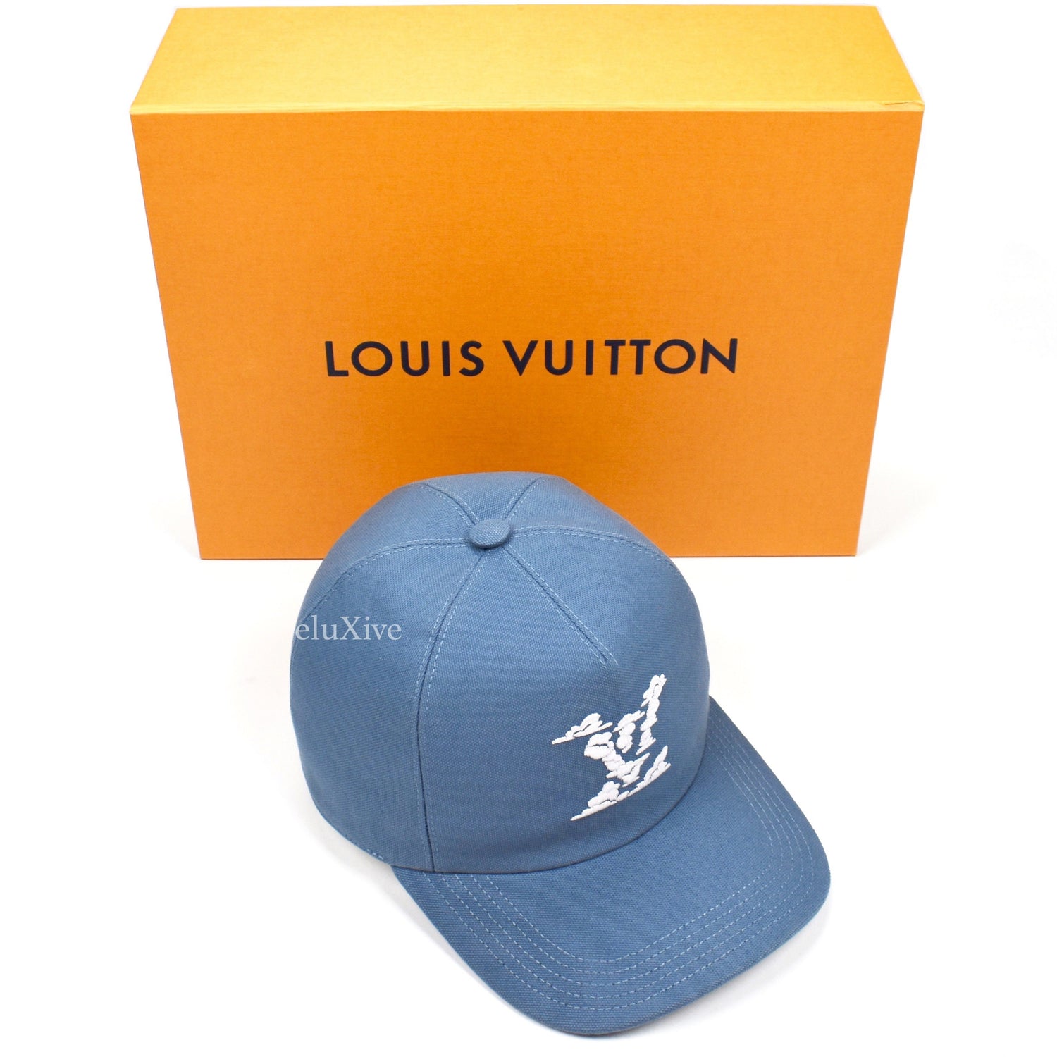 Louis Vuitton Louis Vuitton Lv Cloud Logo Hat Clouds FW20 DS