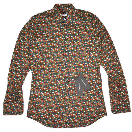 Dolce & Gabbana - Tomato / Garlic / Pepper Print Shirt