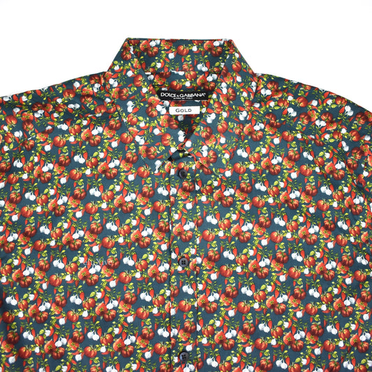 Dolce & Gabbana - Tomato / Garlic / Pepper Print Shirt