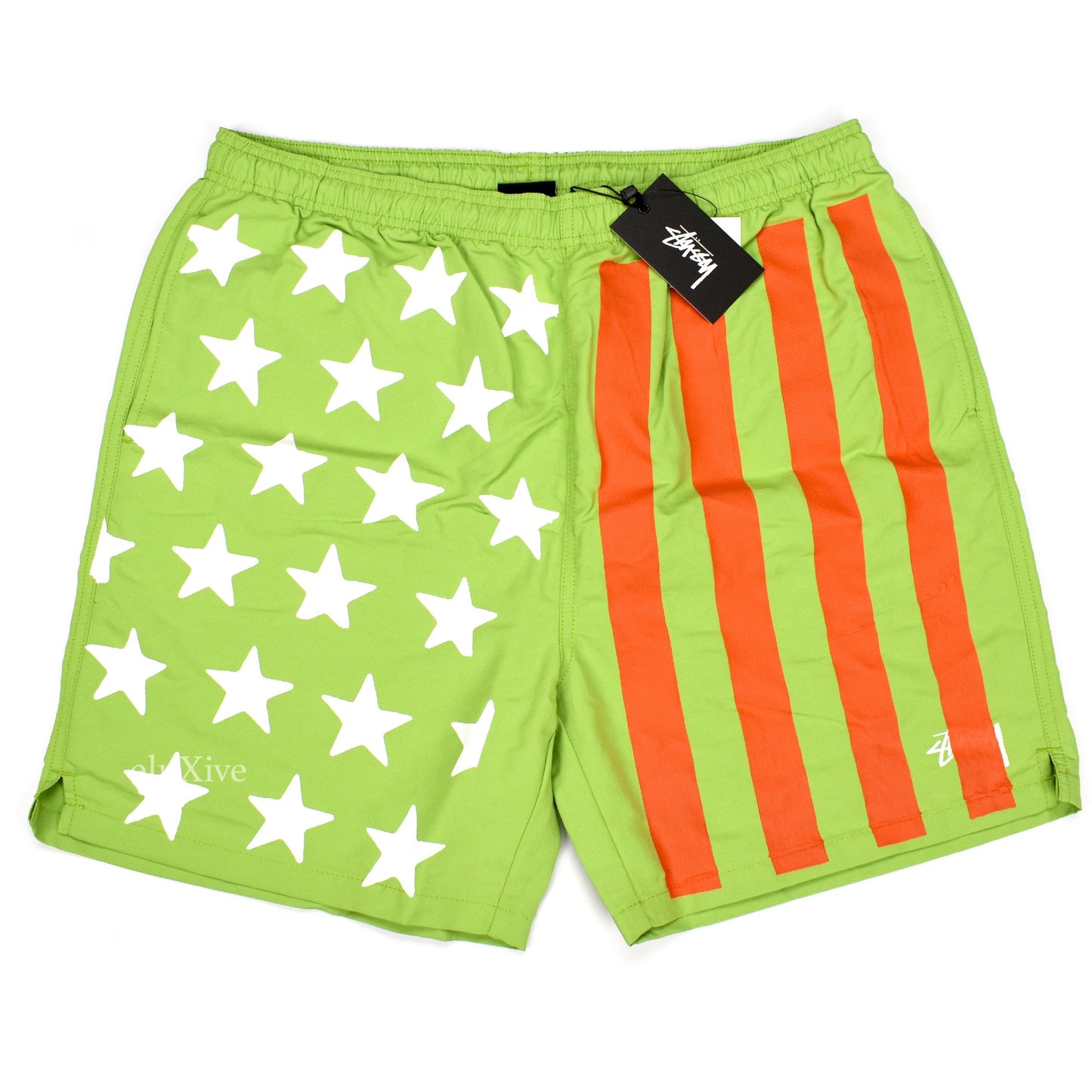 Cactus Plant Flea Market x Stussy - DSMLA Flag Shorts (Green)