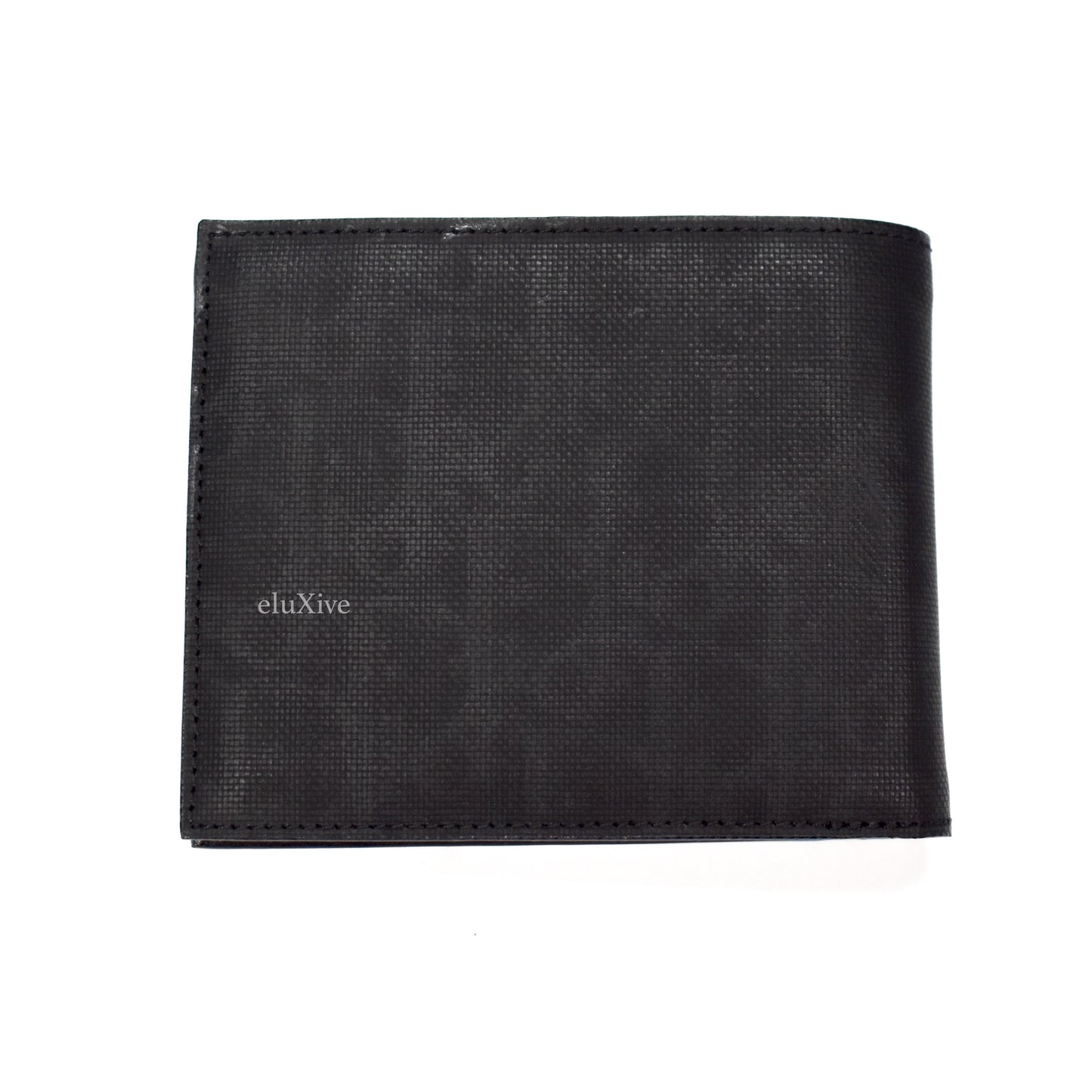 Dior - Black Monogram Logo Bifold Wallet