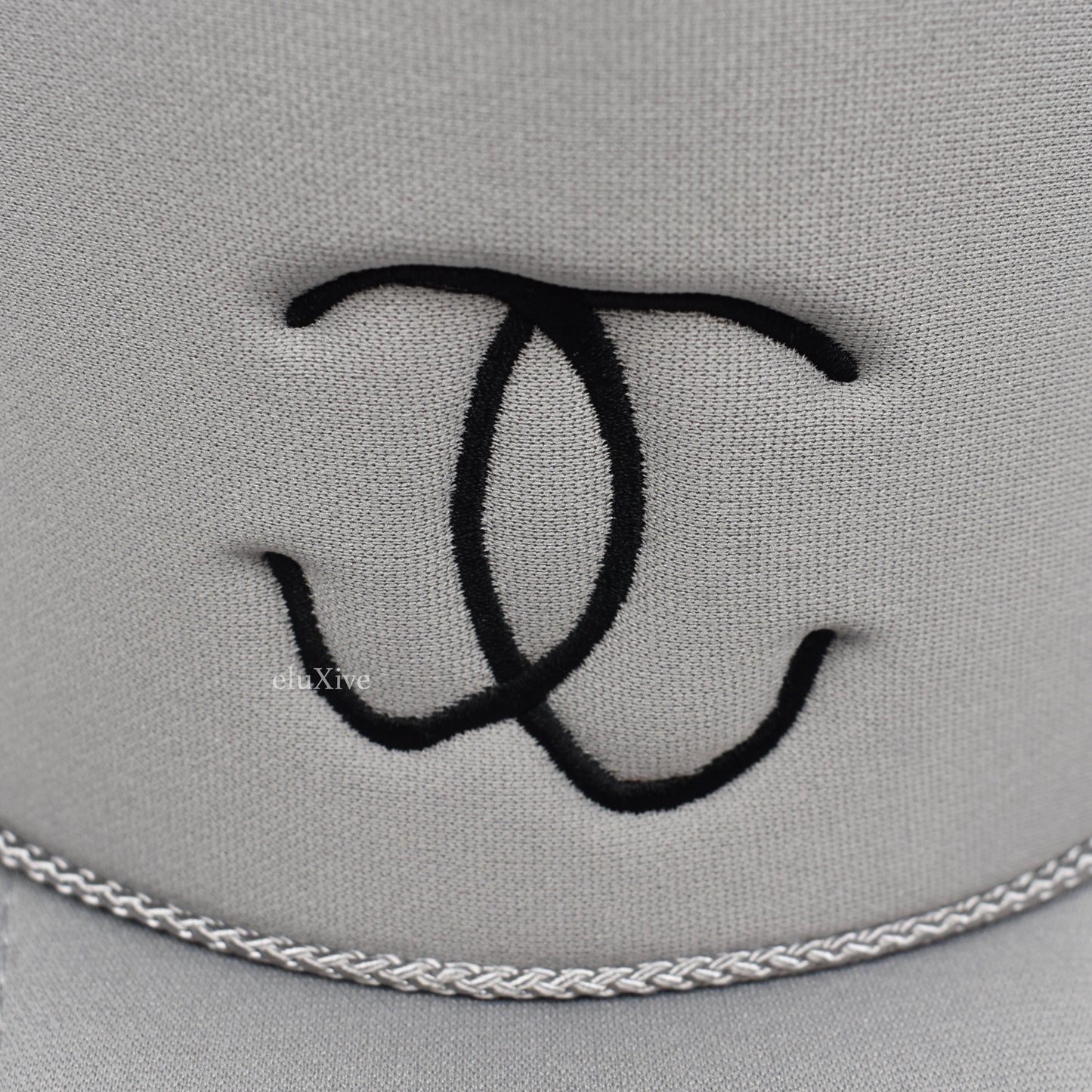 Mega Yacht - Gray 'Chanel' CC Logo Trucker Hat