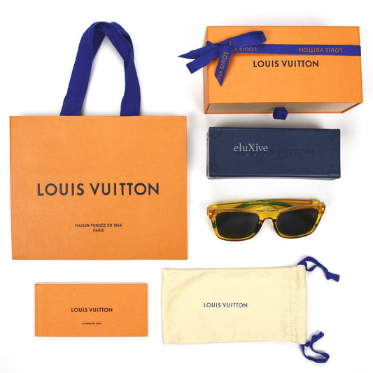 Louis Vuitton - Yellow Rainbow Square Sunglasses