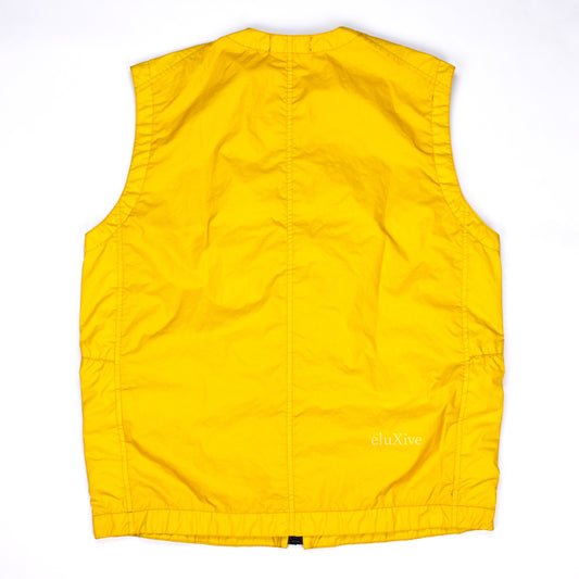 Stone Island - Yellow Logo Patch Vest