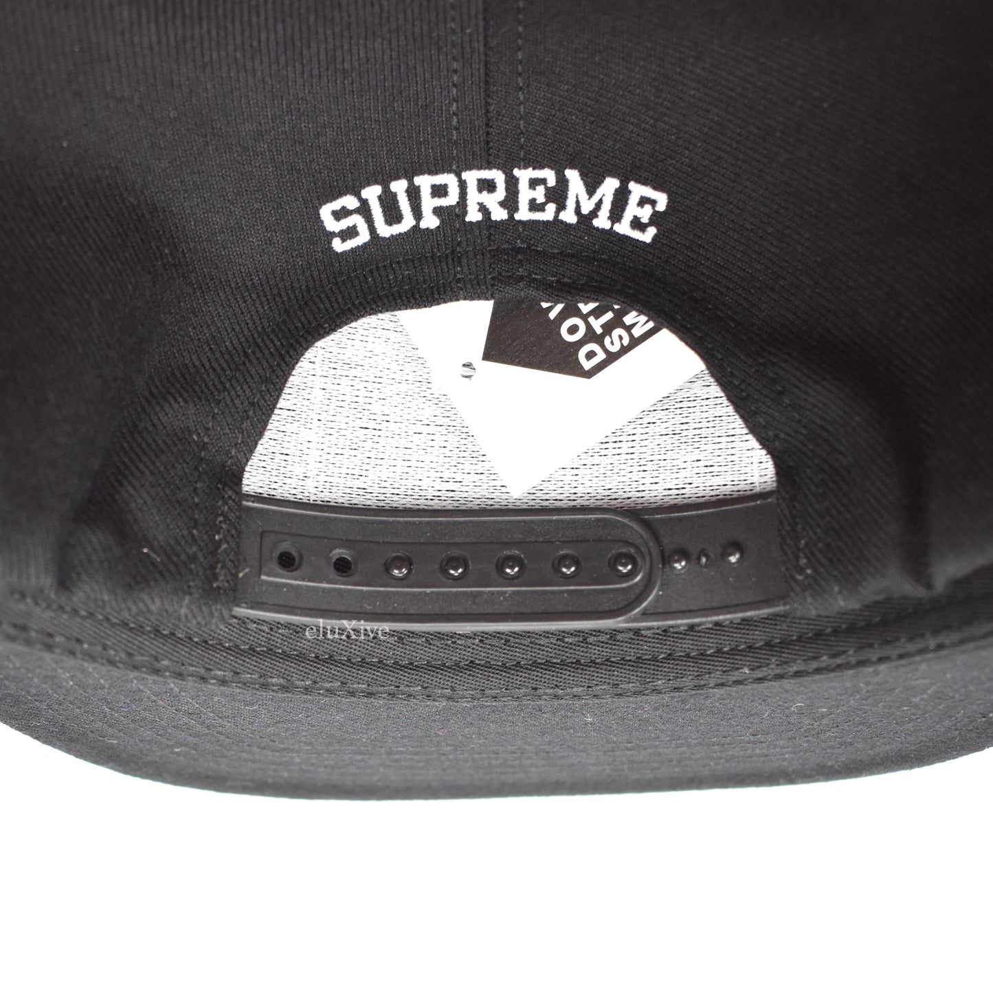 Supreme - Ol Dirty Bastard Logo Patch Hat (Black)