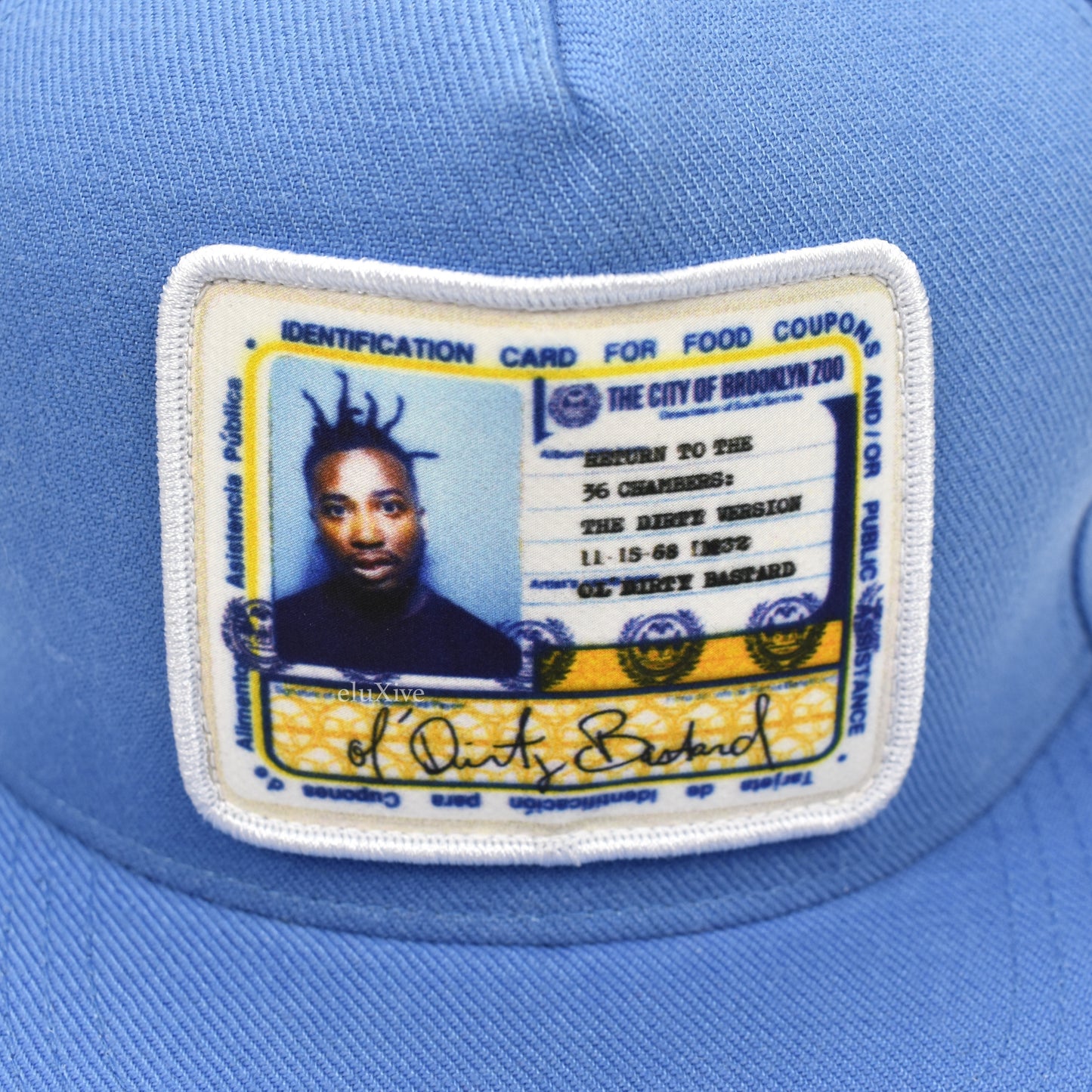 Supreme - Ol Dirty Bastard Logo Patch Hat (Blue)