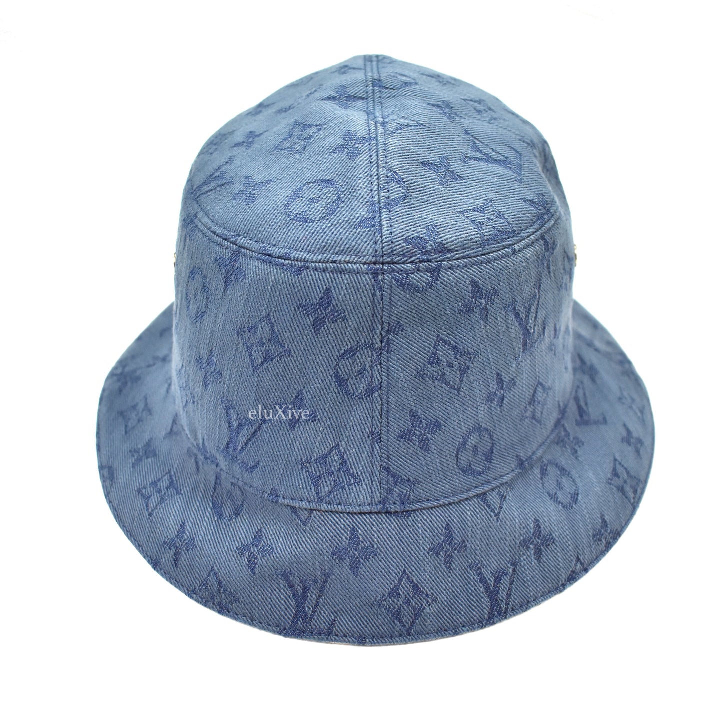 Louis Vuitton - Monogram Denim Woven Bucket Hat
