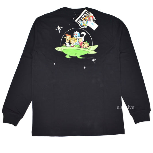 Kith x Jetsons - Astro Travelling Logo LS T-Shirt (Black)