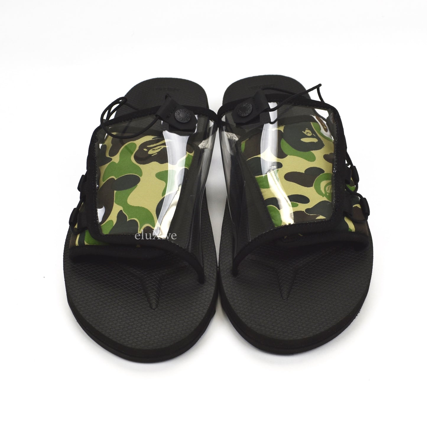 Bape x Suicoke - Camo Logo Print OG-056 Sandals