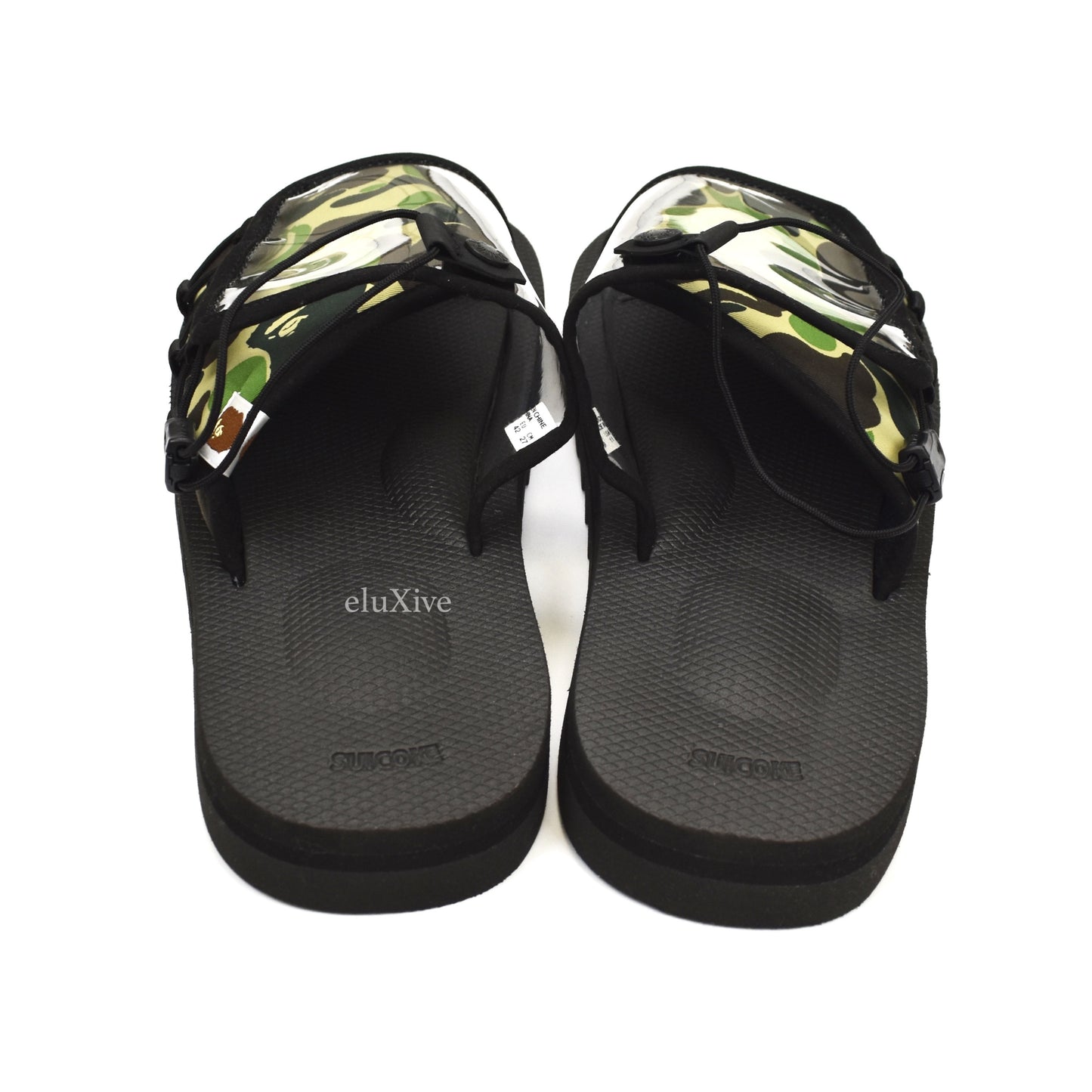 Bape x Suicoke - Camo Logo Print OG-056 Sandals