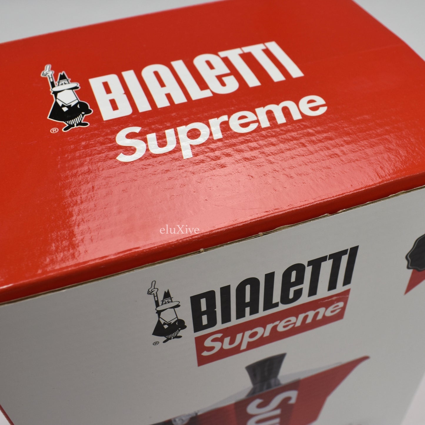 Supreme x Bialetti - Red Box Logo Moka Express Coffee Maker