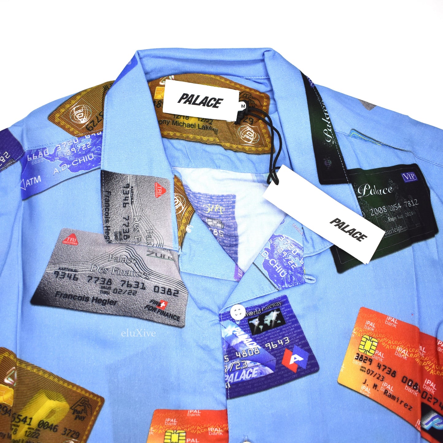 Palace - Contactless Credit Card Club Shirt (Blue)