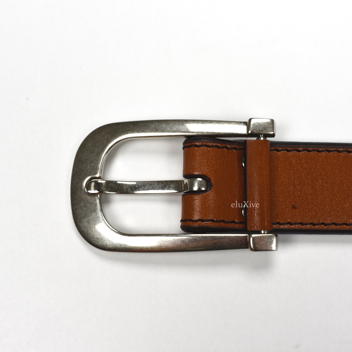Tom Ford - Brown Vintage Leather Belt