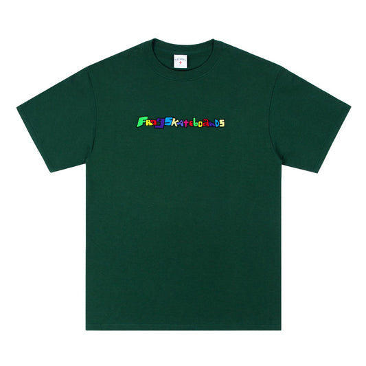 Noah x Frog Skateboards - Logo Embroidered T-Shirt (Dark Green)