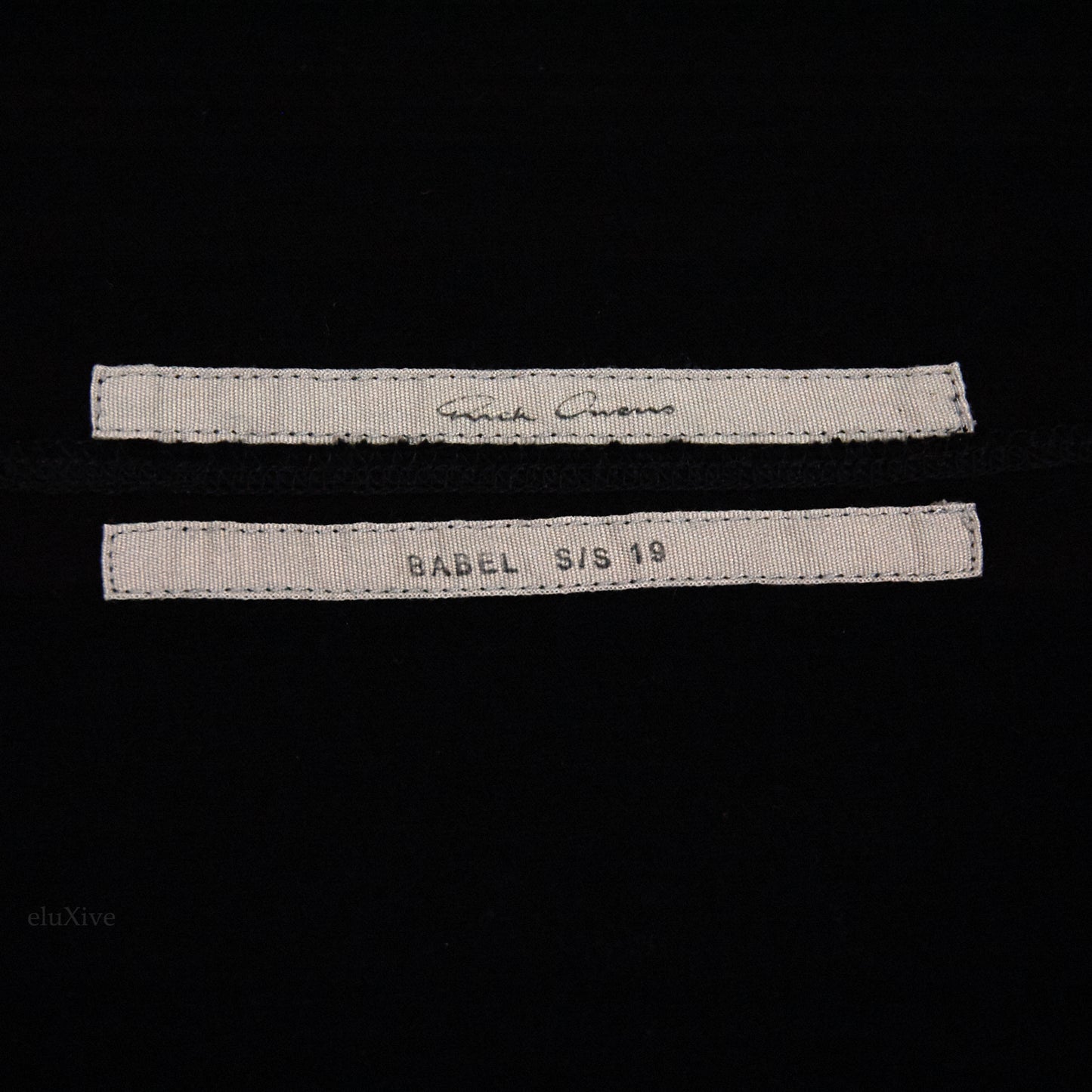 Rick Owens - Black Short Sleeve T-Shirt
