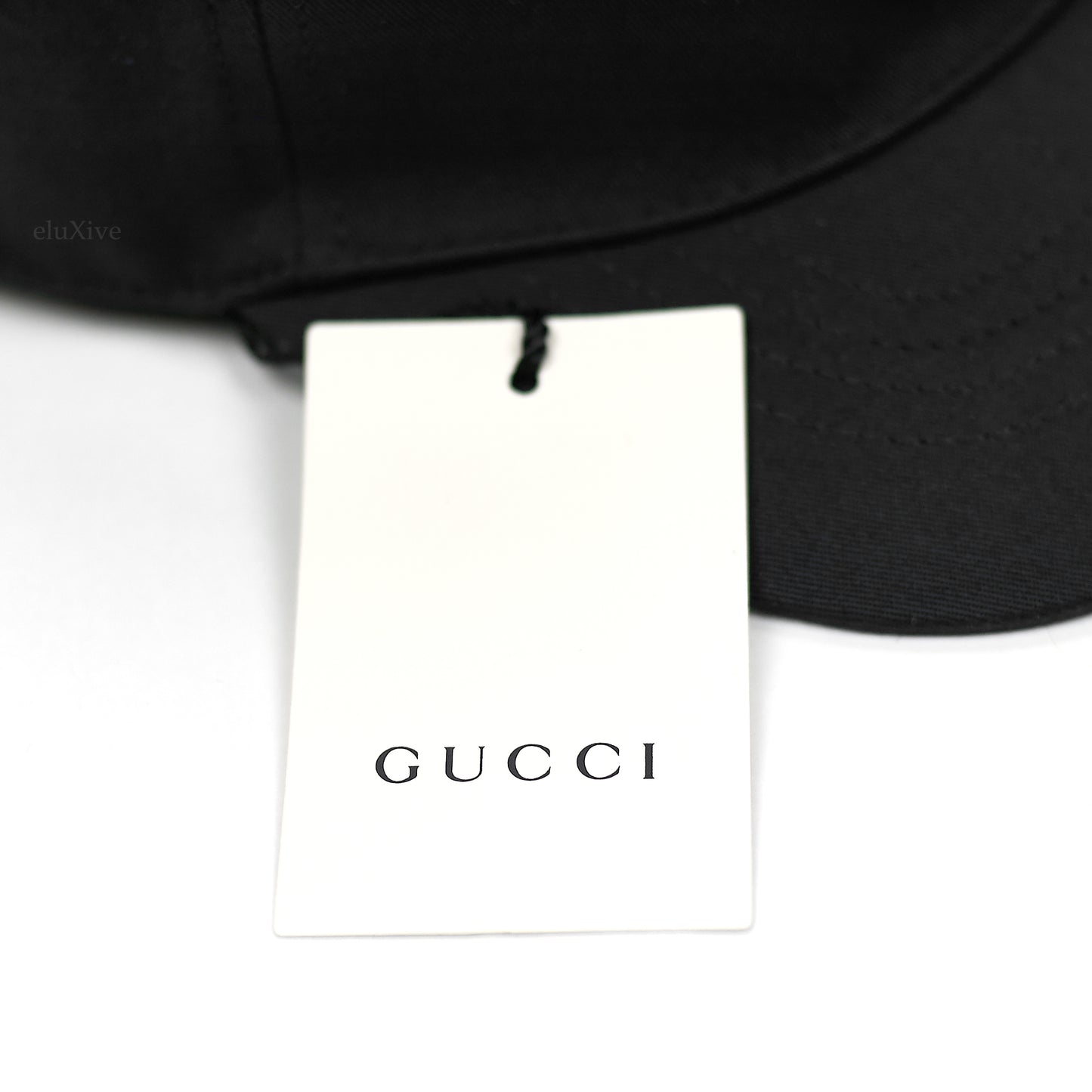 Gucci - Black Pineapple Crest Hat