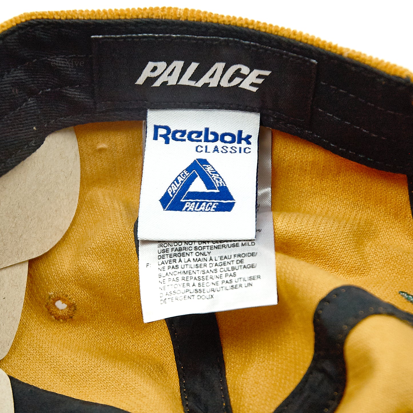 Palace x Reebok - Wreath Logo Corduroy Hat (Tan)