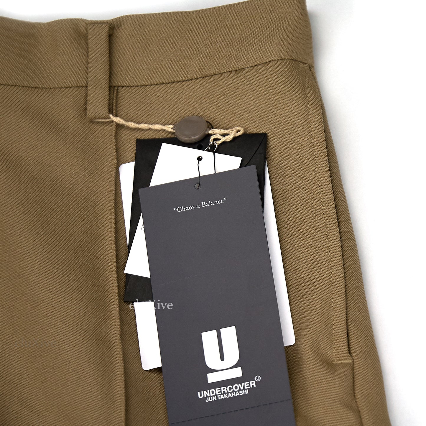 Undercover - Tan Front Stitch Pants