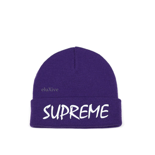 Supreme - FTP Logo Beanie (Purple)