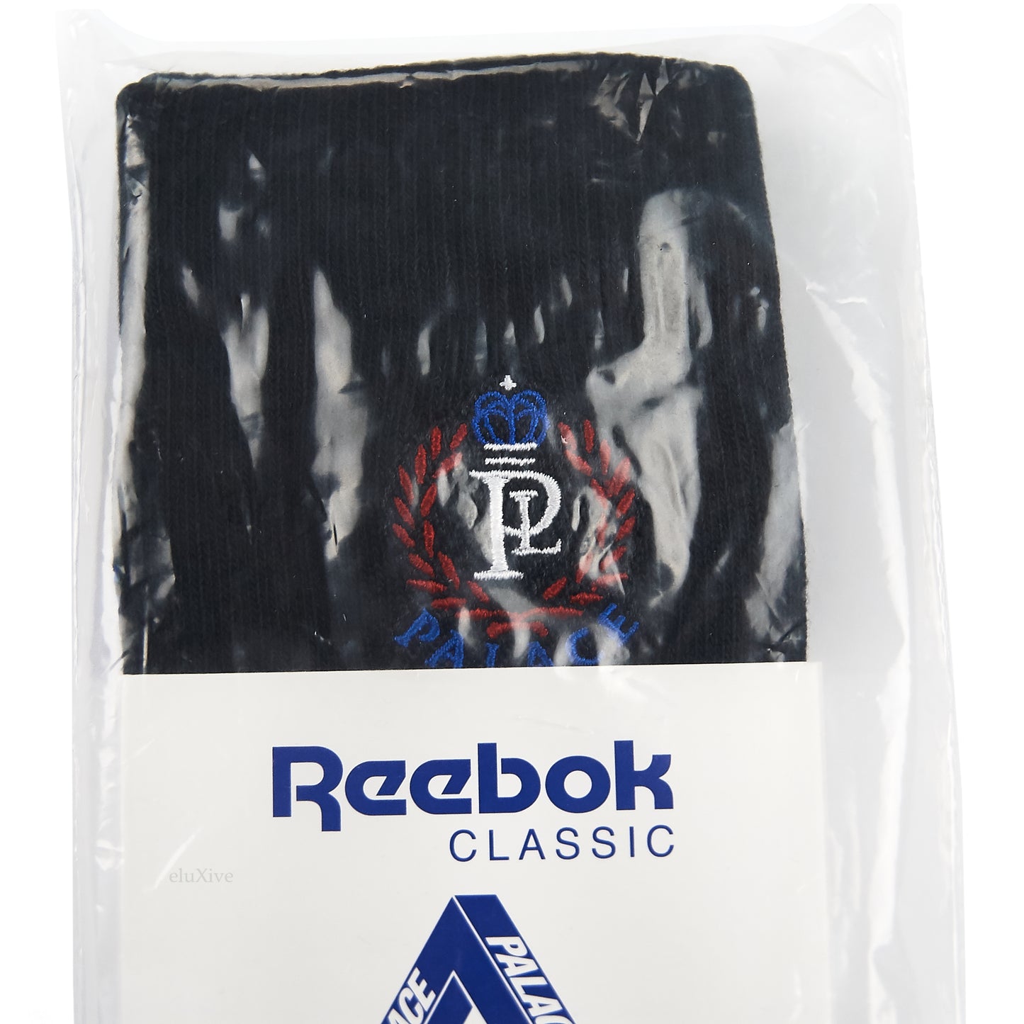 Palace x Reebok - Wreath Logo Socks (Black)