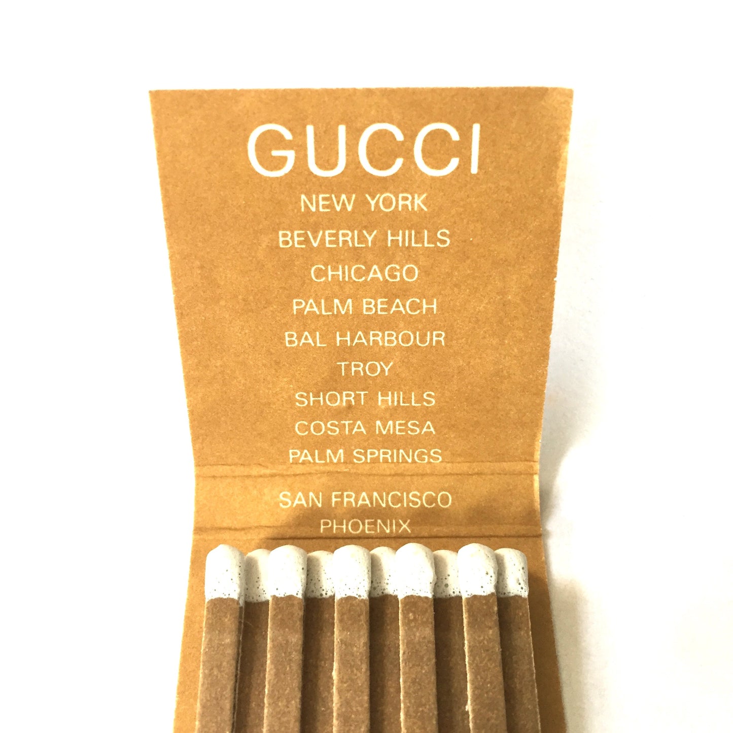Gucci - Vintage Matchbook