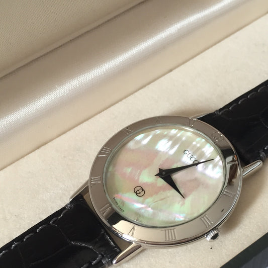 Gucci - Men's 3000SM Sterling Silver Watch