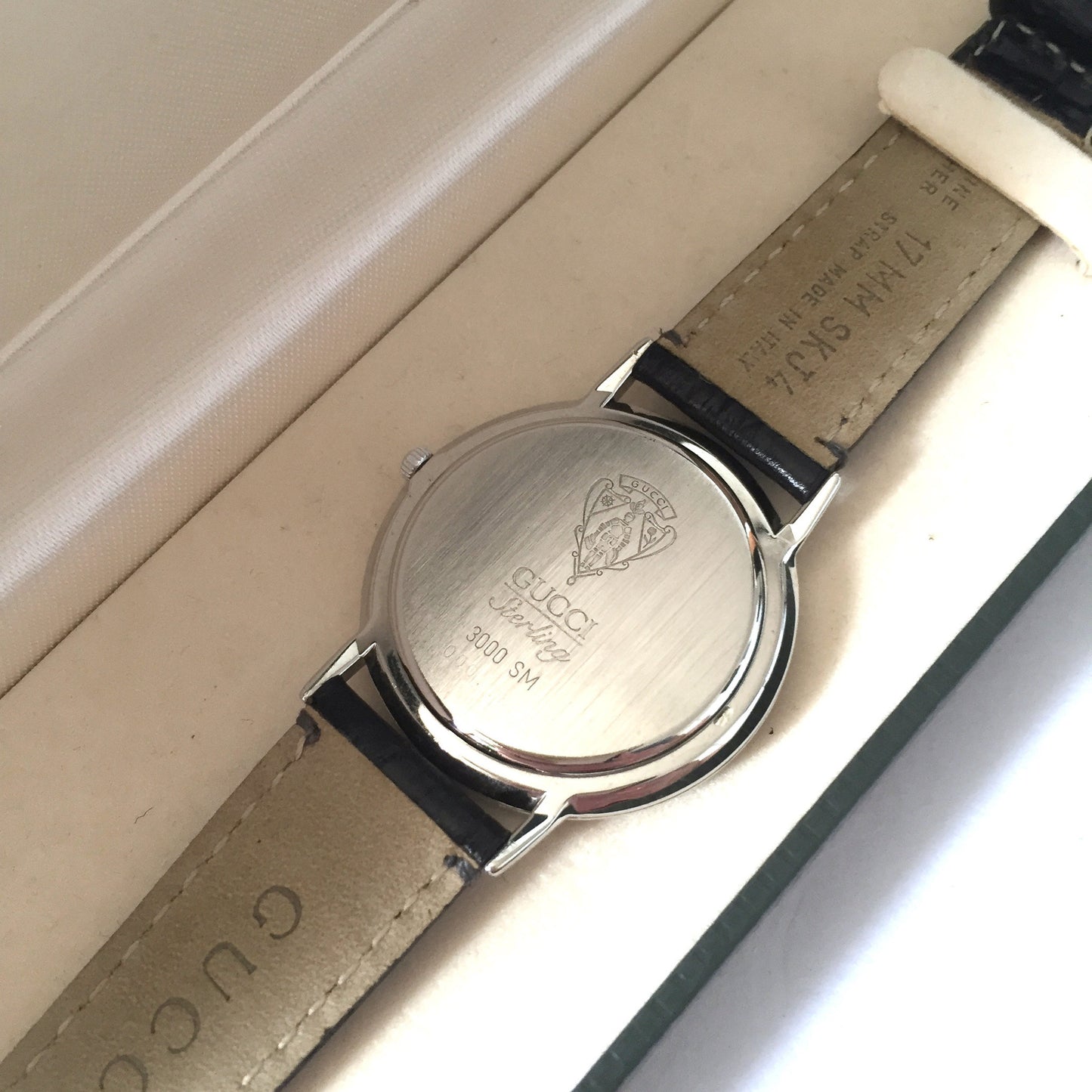 Gucci - Men's 3000SM Sterling Silver Watch