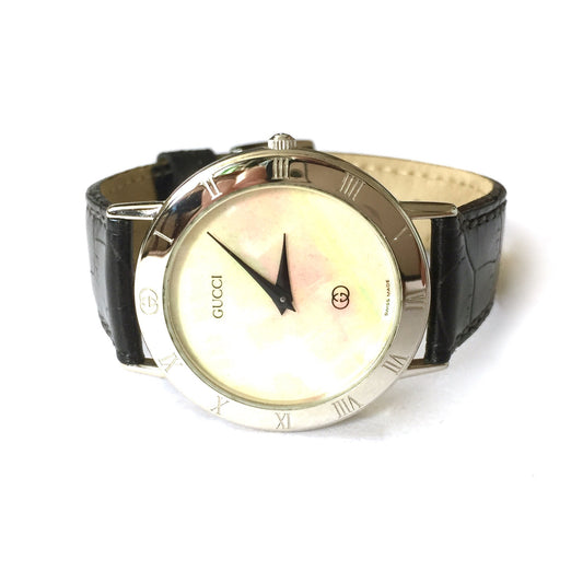 Gucci - Men's 3000SM Sterling Silver Watch